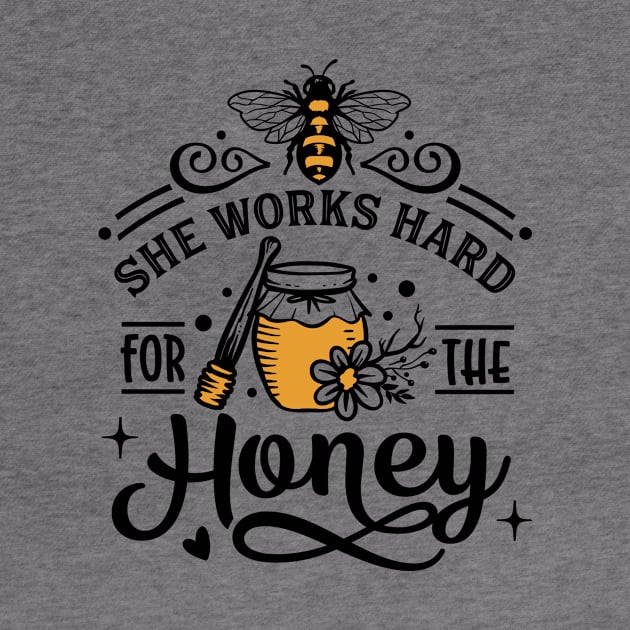 She works hard for the honey by Tidewater Beekeepers